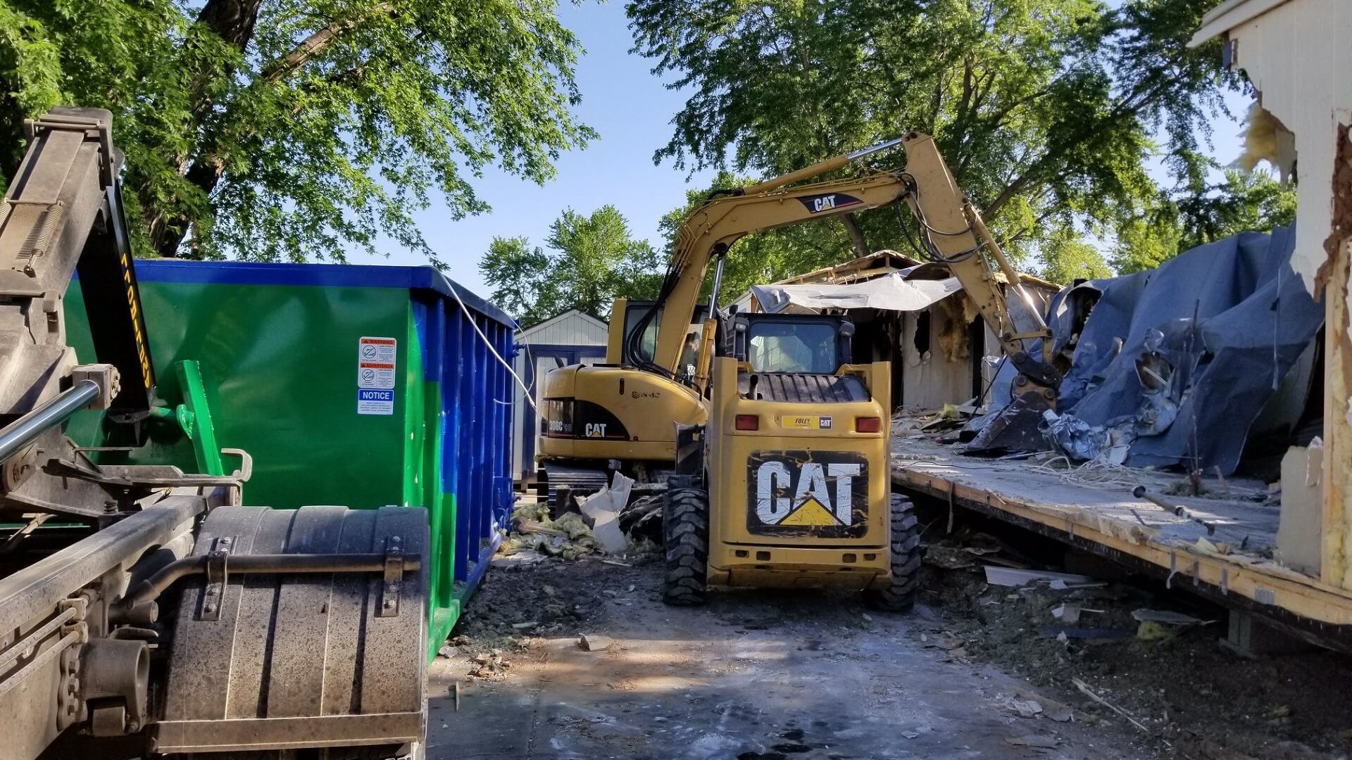 Demolition Removal Dumpster Services-Loveland’s Elite Dumpster Rental & Roll Off Services